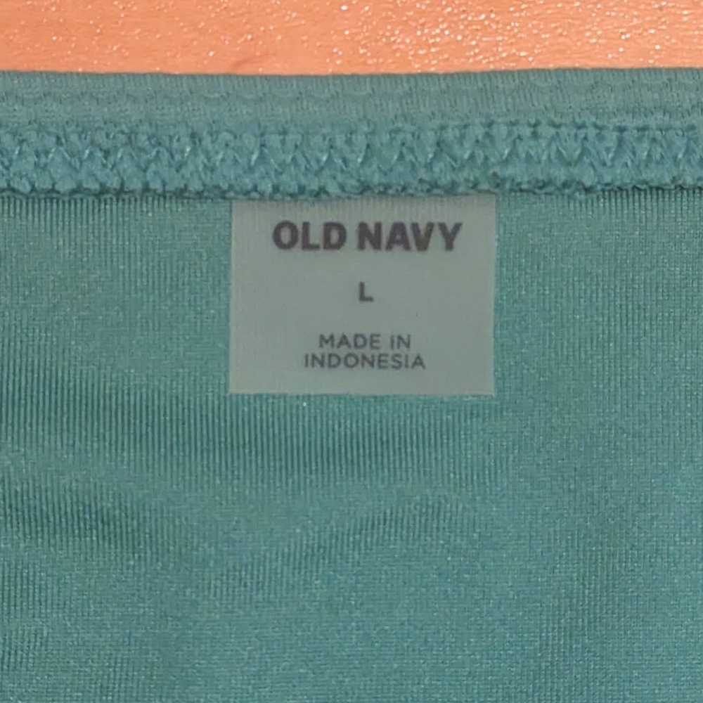 NWT Old Navy Textured Bikini Bottoms Blue Teal Size Large - Picture 12 of 15